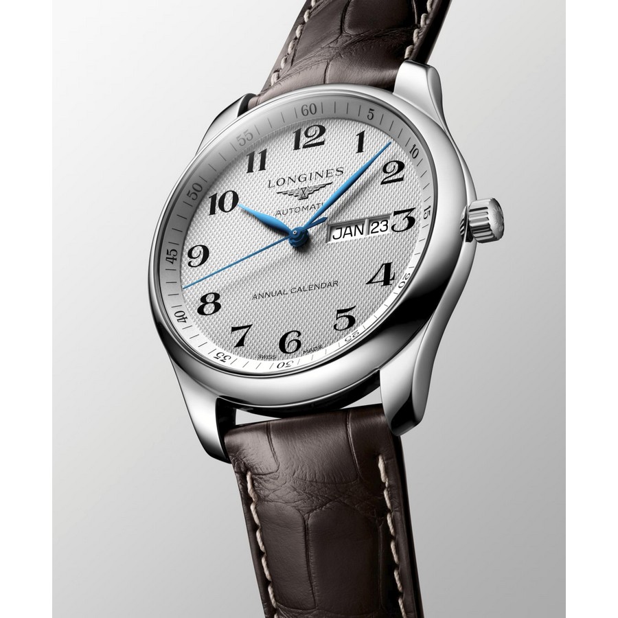 Đồng Hồ Longines The Longines Master Collection Nam 42mm Nâu Xám